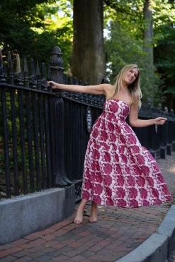 Barbie Dress in Dahlia