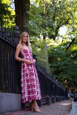 Barbie Dress in Dahlia