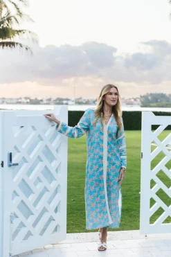 Bardot Caftan In Callista