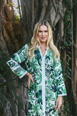 Bardot Caftan Joy in Green