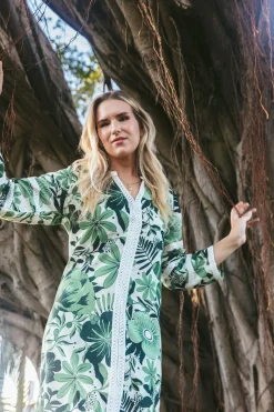 Bardot Caftan Joy in Green