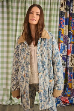 Barn Jacket in Cornflower Toile