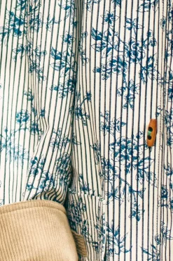 Barn Jacket in Cornflower Toile