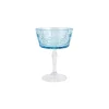 Barocco Light Blue Coupe Champagne Glass
