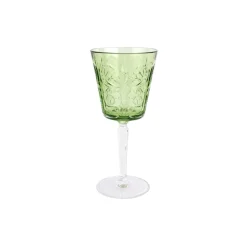 Barocco Mint Green Wine Glass