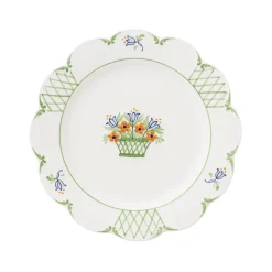 Basket Dessert Plate, Set of 6