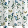 Baudin Butterfly Shower Curtain in Prussian Blue