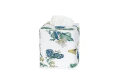 Baudin Butterfly Tissue Box Cover in Prussian Blue