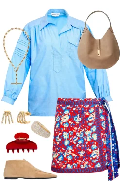 Bay Skirt in Tapestry Floral