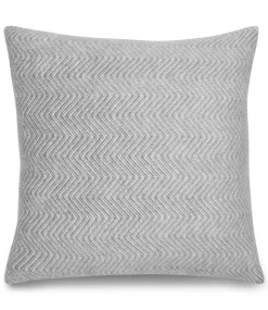 Bayside Herringbone Throw Pillow Covers