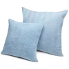 Bayside Herringbone Throw Pillow Covers