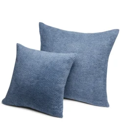 Bayside Herringbone Throw Pillow Covers