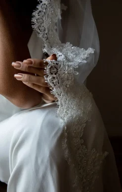 Beaded Catarina Wedding Veil
