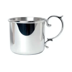 Beaded Scroll Handle Straight Baby Cup