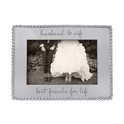 Beaded 4x6 Engravable Frame