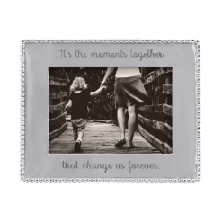 Beaded 4x6 Engravable Frame