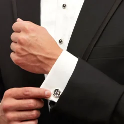 Bear Cufflink & Studs Set