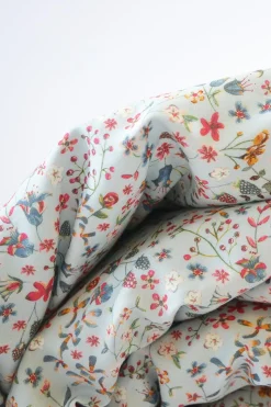 Bedding Made With Liberty Fabric in Donna Leigh Duck Egg