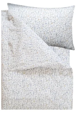 Bedding Made With Liberty Fabric in Theo Blue