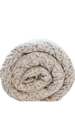 Bedding Made With Liberty Fabric in Theo Blue