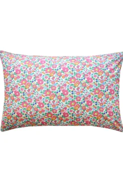 Bedding Made With Liberty Fabric in Betsy Deep Pink