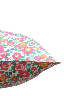 Bedding Made With Liberty Fabric in Betsy Deep Pink