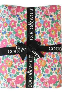 Bedding Made With Liberty Fabric in Betsy Deep Pink