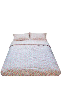 Bedding Made With Liberty Fabric in Betsy Deep Pink