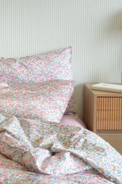 Bedding Made With Liberty Fabric in Betsy Candy Floss