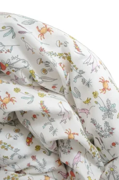 Bedding Made With Liberty Fabric in Theo Pink