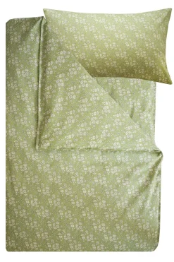 Bedding Made With Liberty Fabric in Capel Pistachio