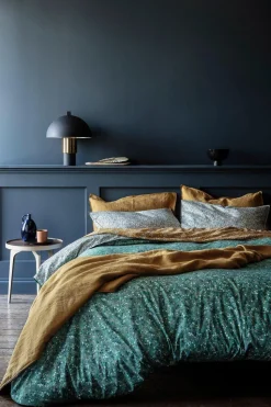 Bedding Made With Liberty Fabric in Donna Leigh Green