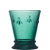 Bee Tumbler in Emerald, Set of 6