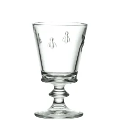 Bee Wine Glass in Clear, Set of 6