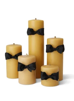 Beeswax Smooth Pillar Candles