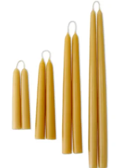 Beeswax Tapers, Set of 2