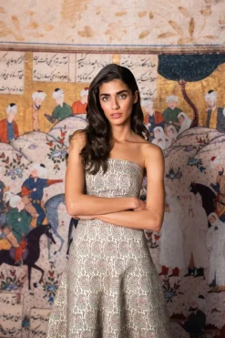 Bella Maxi Skirt in Paisley