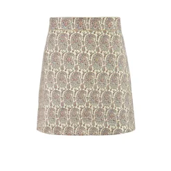 Bella Mini Skirt in Paisley