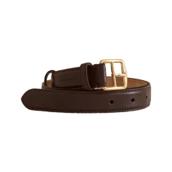 Belt 35 in Vacchetta Chocolate