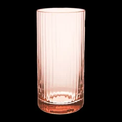 Bembo Highball Glass, Pleat Set of 2
