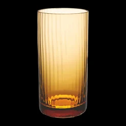 Bembo Highball Glass, Pleat Set of 2