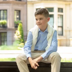 Bennett Button Down in Charles Street Check