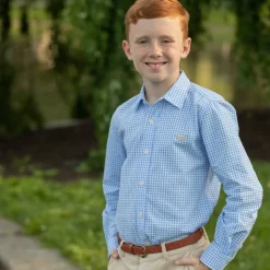 Bennett Button Down in Charles Street Check