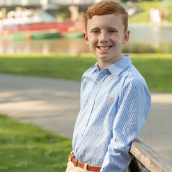 Bennett Button Down in Charles Street Check