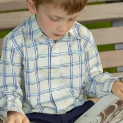 Bennett Button Down in Prescott Plaid