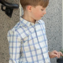 Bennett Button Down in Prescott Plaid