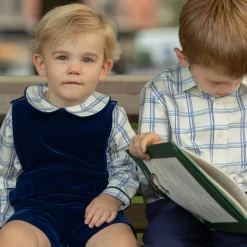 Bennett Button Down in Prescott Plaid