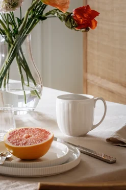 Bernadotte Cup With Handle, Porcelain, Set of 2