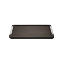 Bernadotte Tray Wood & Stainless Steel