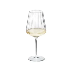 Bernadotte White Wine Glasses, Crystal, Set of 6